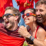 Roll-up solbriller Sunfold Spain Red #2