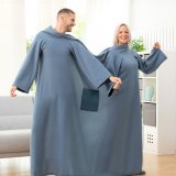 Dobbelt Krammetppe mede centreret lomme Doublanket InnovaGoods #1