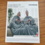 Dobbelt Krammetppe mede centreret lomme Doublanket InnovaGoods #2