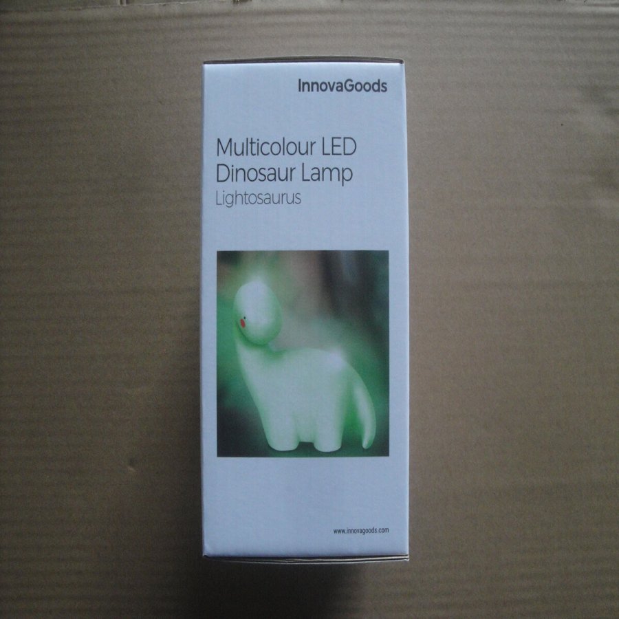 Dinosaur multifarvet LED-lampe Lightosaurus InnovaGoods #7