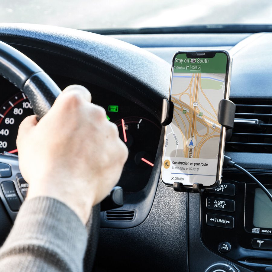 Mobilholder med trdls oplader til bilen Wolder InnovaGoods #3