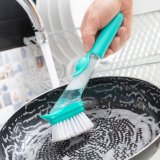 Skurebrste med hank og sbedispenser Cleasy InnovaGoods #1