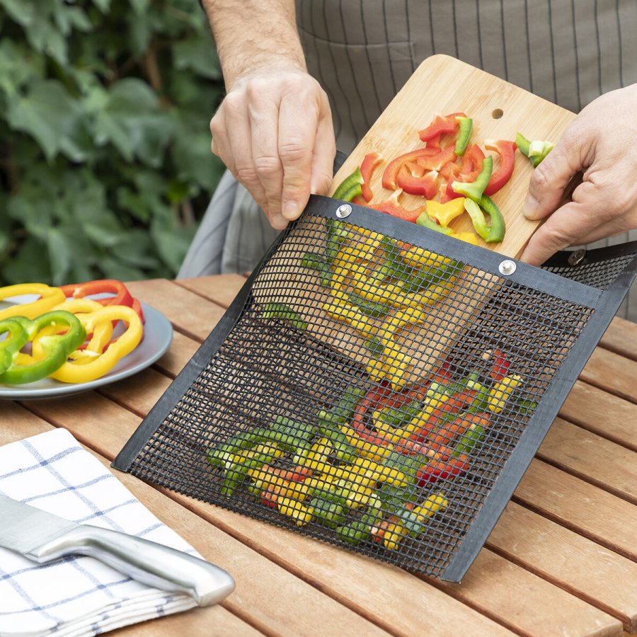 Netpose til grill BBQNet InnovaGoods (Pakke med 2) #5