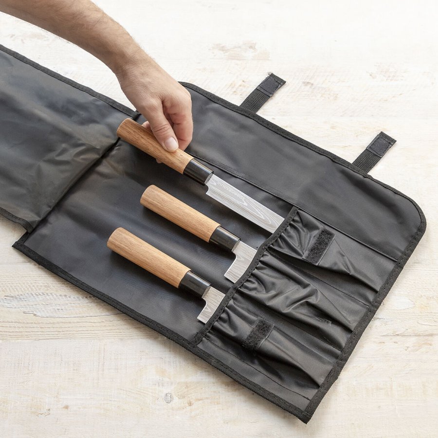 St med knive med professionel bretaske DamasQ InnovaGoods #4