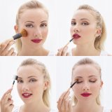 St med makeup brster i tr med bretaske Miset InnovaGoods 5 enheder #4