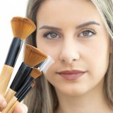 St med makeup brster i tr med bretaske Miset InnovaGoods 5 enheder #6