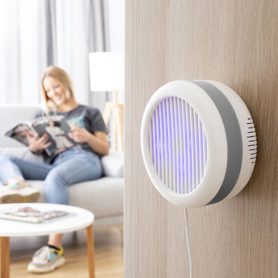 Myggeafvisende lampe ved hjlp af sugning inklusiv vgbeslag KL Lite InnovaGoods #2