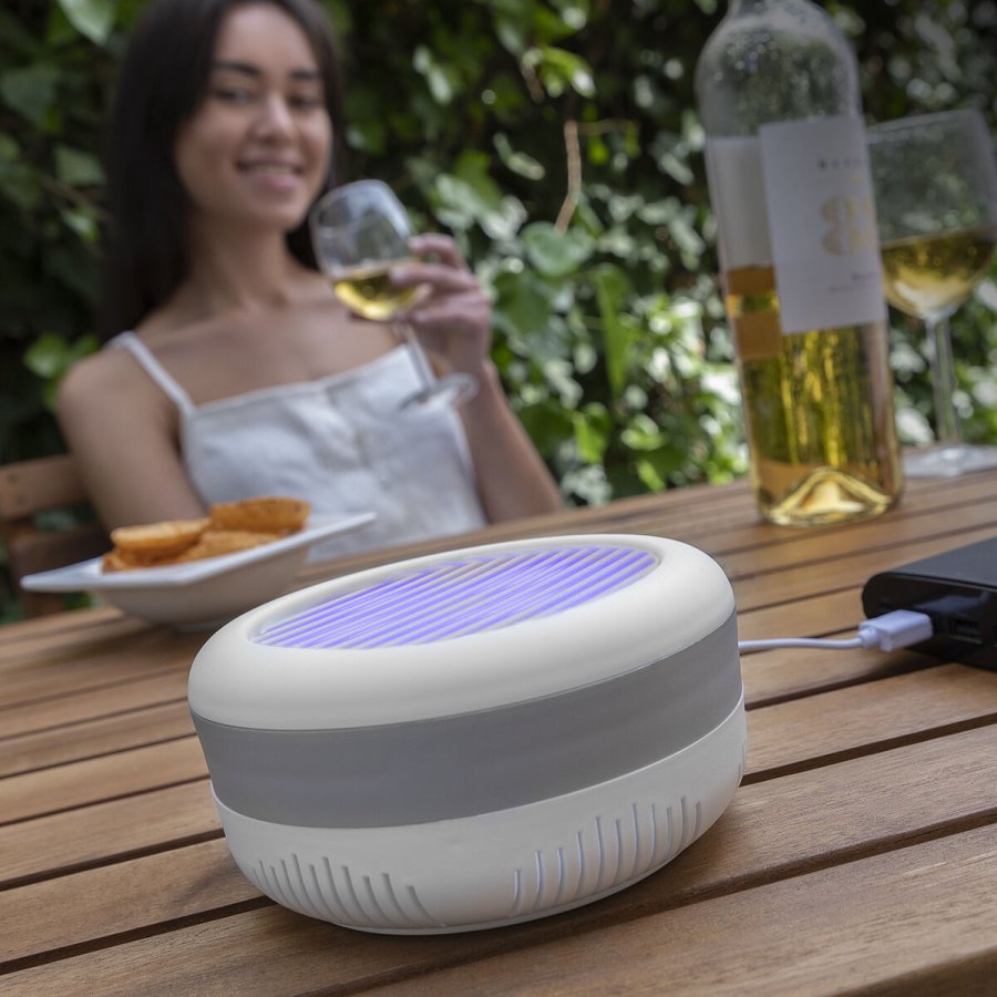 Myggeafvisende lampe ved hjlp af sugning inklusiv vgbeslag KL Lite InnovaGoods #3