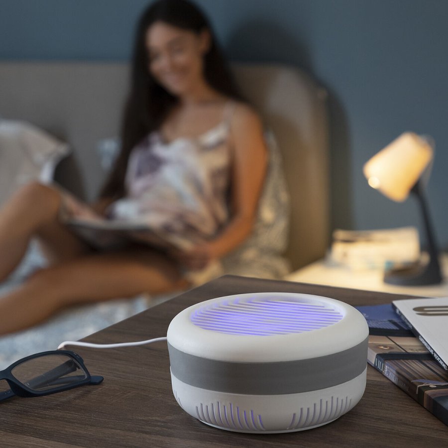 Myggeafvisende lampe ved hjlp af sugning inklusiv vgbeslag KL Lite InnovaGoods #5