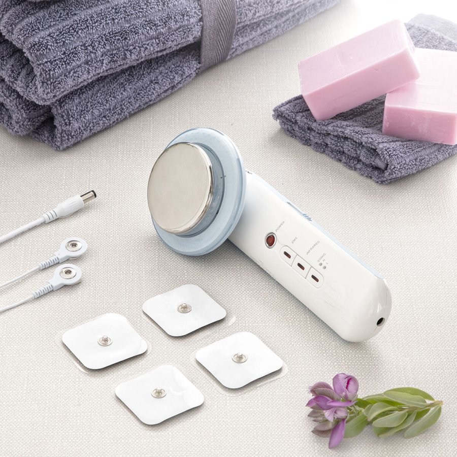3-i-1 ultralyd kavitation massageapparat til cellulitis med infrardt lys og elektrostimulering CellyMax InnovaGoods #5