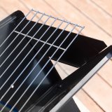 Fleksibel brbar grill til brug med trkul FoldyQ InnovaGoods #17