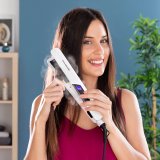 Keramisk hrglattejern med damp Stemio InnovaGoods 36 W #1