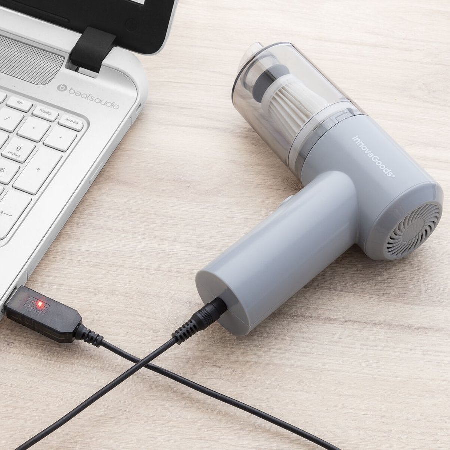 Mini trdls genopladelig hndholdt stvsuger Recuum InnovaGoods #25