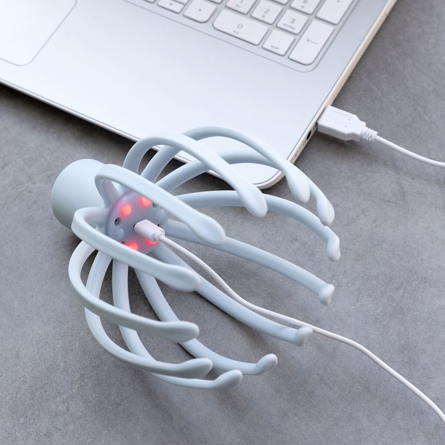 Massager med genopladeligt hoved Helax InnovaGoods #7
