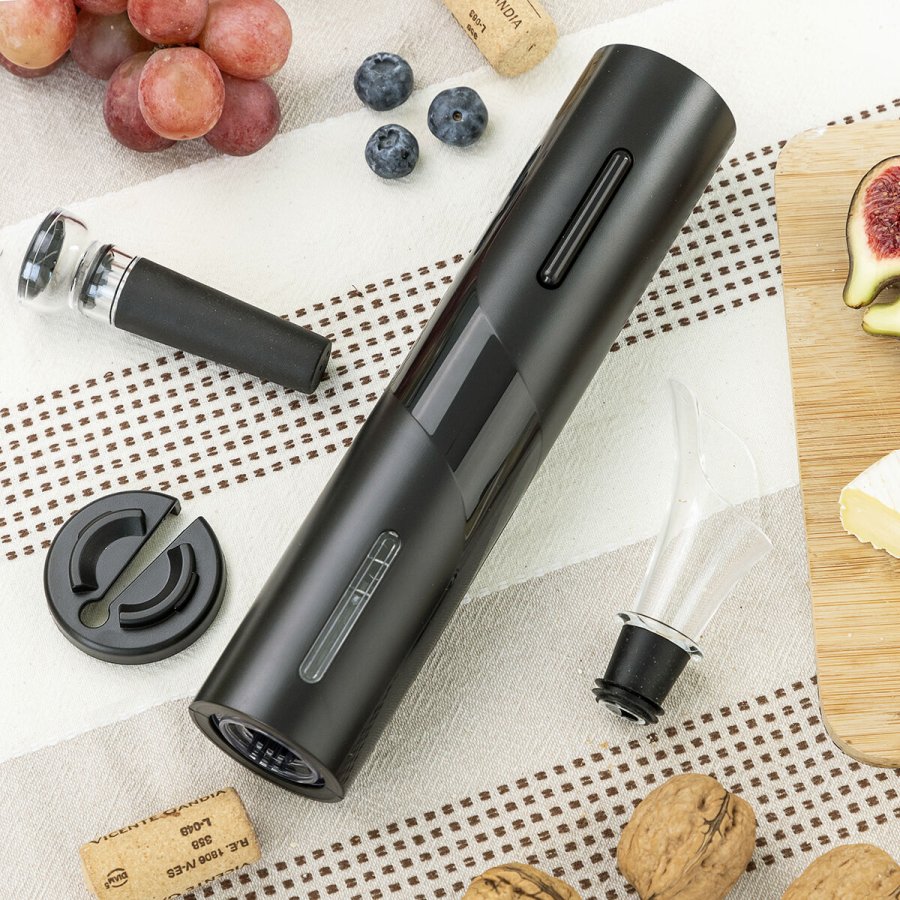 Elektrisk proptrkker med tilbehr til vin Corking InnovaGoods #2