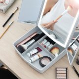 3-i-1 sammenklappeligt LED-spejl med makeup-organiser Panomir InnovaGoods #2