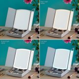 3-i-1 sammenklappeligt LED-spejl med makeup-organiser Panomir InnovaGoods #7