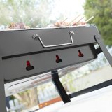 Fleksibel brbar grill til brug med trkul BearBQ InnovaGoods #9