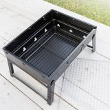 Fleksibel brbar grill til brug med trkul BearBQ InnovaGoods #25