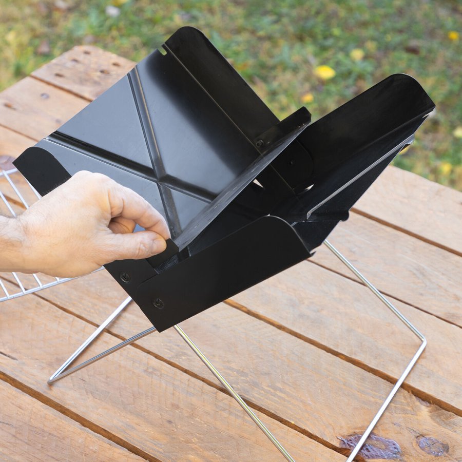 Mini Brbar Folding Charcoal Grill Foldecue InnovaGoods #13