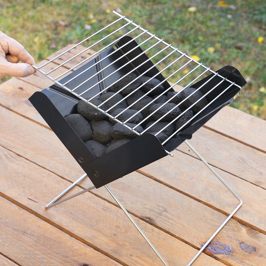Mini Brbar Folding Charcoal Grill Foldecue InnovaGoods #17
