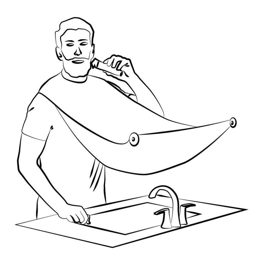 Sk�g-trimning hagesm�k med sugekopper Bibdy InnovaGoods #7