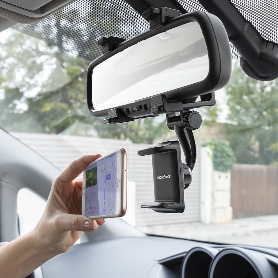 Smartphone Mount til bakspejl Stropp InnovaGoods #1