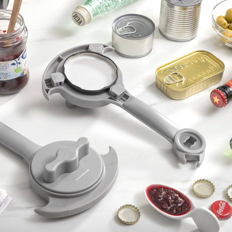 Multifunktionel, justrbar lgbner til glas, dser og flasker Tapof InnovaGoods #1
