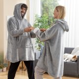 Oversized t�ppe med fleecefor og �rmer Swug InnovaGoods #2