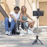 Fleksibelt stativ til mobiltelefon med LED og fjernbetjening Tridiex InnovaGoods #3