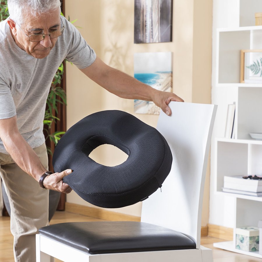 Aftagelig pude af bambus-kul og gel med aftageligt betrk Charnut InnovaGoods #3