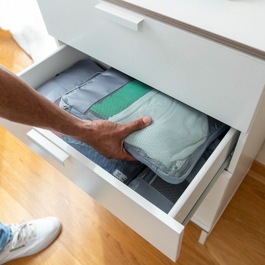 Kompressionstasker til organisering til kufferter Compakube InnovaGoods 4 Dele #7