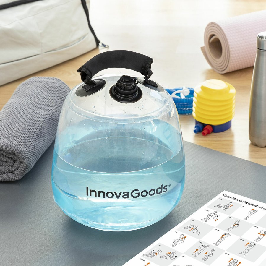 Vandfyldt Kettle Bell til Fitness Trning med Motion Guide Fibell InnovaGoods (Refurbished B) #3