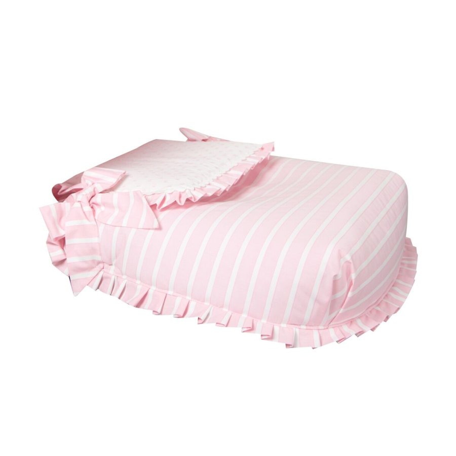 Senget�ppe (vatt�ppe) Babyline Oporto Pink Vugge til baby #1