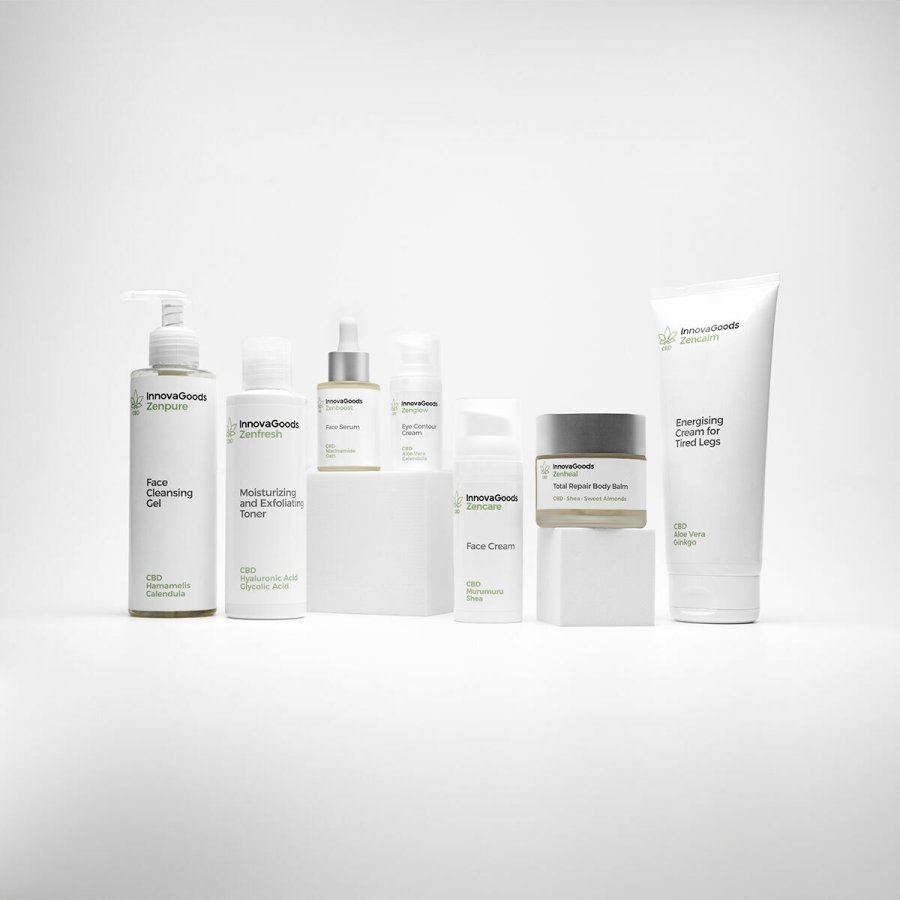 Energigivende creme til trtte ben CBD Zencalm InnovaGoods 200 ml #7