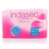 Inkontinens Hygiejnebind Dermoseda Indasec Discreet (12 uds) 12 enheder #1