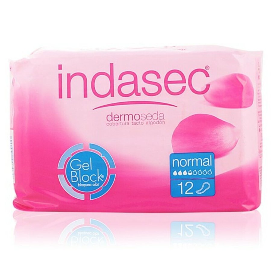 Inkontinens Hygiejnebind Dermoseda Indasec Discreet (12 uds) 12 enheder #1