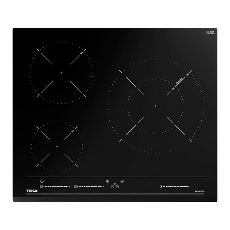 Induktionsplade Teka IZC63015BKMSS 60 cm (3 Kogeplade) #1