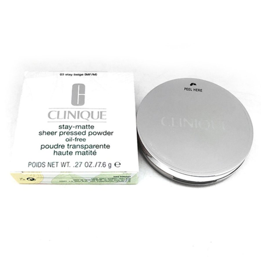 Kompakte pulvere Stay-Matte Clinique Stay Buff (7,6 g) #1