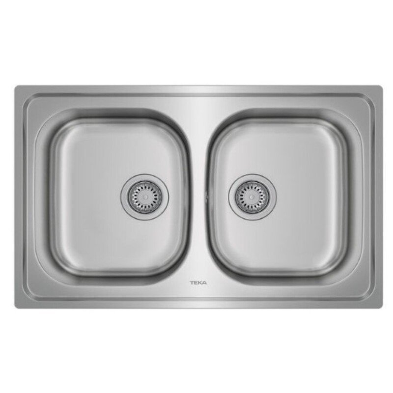 Vask med to rum Teka Universe 115040007 80 cm #1
