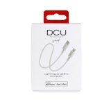 USB-C til Lightning-kabel iPhone DCU 1 Hvid 1 m #1