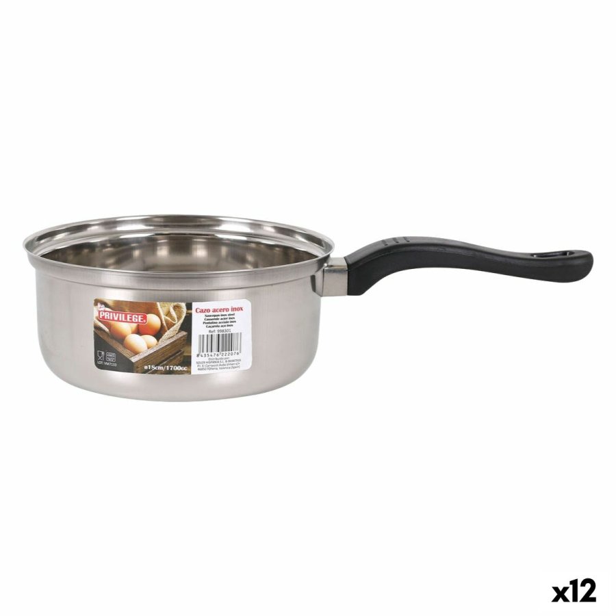 Kasserolle Privilege Rustfrit stl 1,7 L (12 enheder) #1