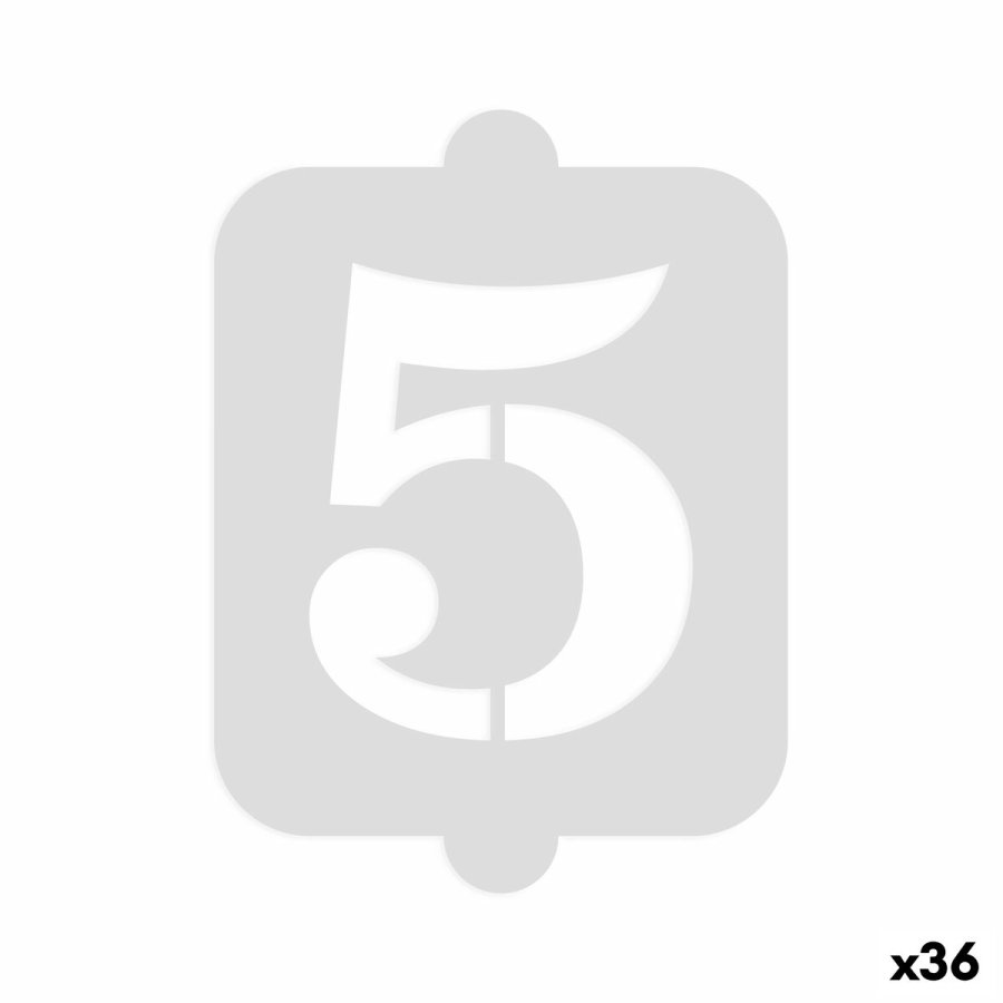 Kage skabelon Algon Tal 5 (36 Enheder) #1