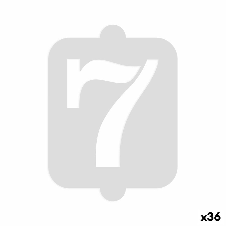 Kage skabelon Algon Tal 7 (36 Enheder) #1
