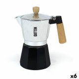Italiensk Kaffekande Quttin Aluminium 6 Kopper (6 enheder) #1
