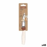 Skrllekniv Quttin Terra Brun Slvfarvet Rustfrit stl 9 cm (48 enheder) #1