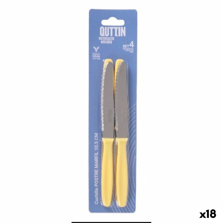 Spiseske Quttin YVORY 10,5 cm 4 Dele (18 enheder) #1