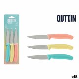 Skrlknivsst Quttin Basic Multifarvet Rustfrit stl 9 cm 3 Dele (18 enheder) #4