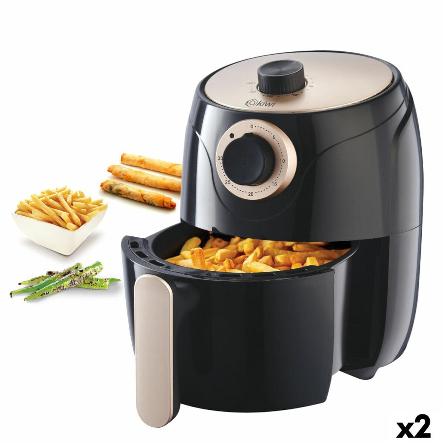 Varmluftsfrituregryde Kiwi 1000 W 2L #1