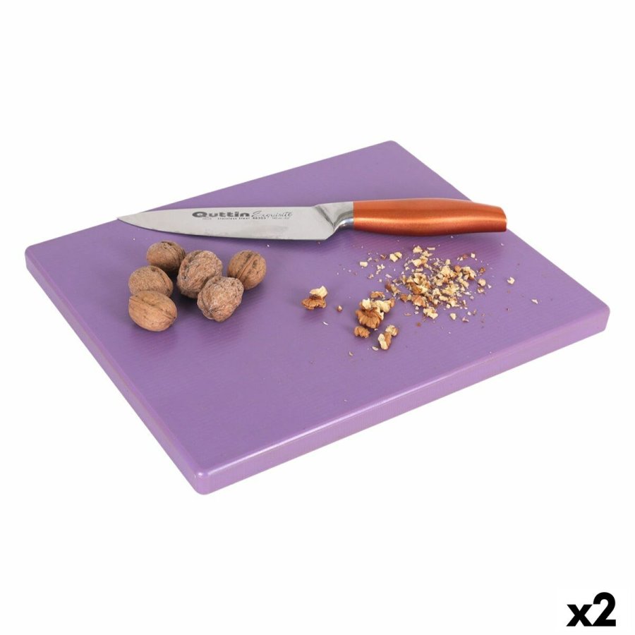 Skrebrt Violet 40 x 40 x 4 cm (2 enheder) #1
